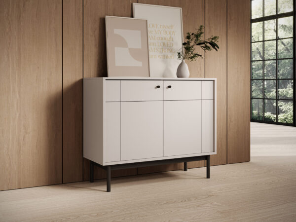 AX LIVING Kommode Kleine Cypressa 104 cm Modern