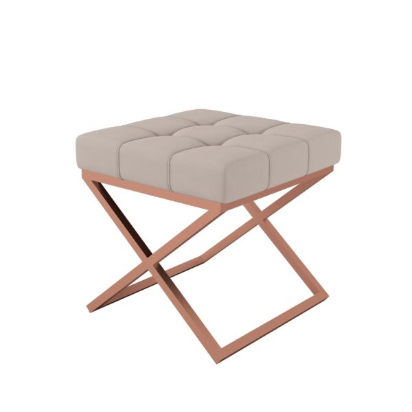 AX LIVING 1 Stk Polster Hocker Pitinio 45 cm