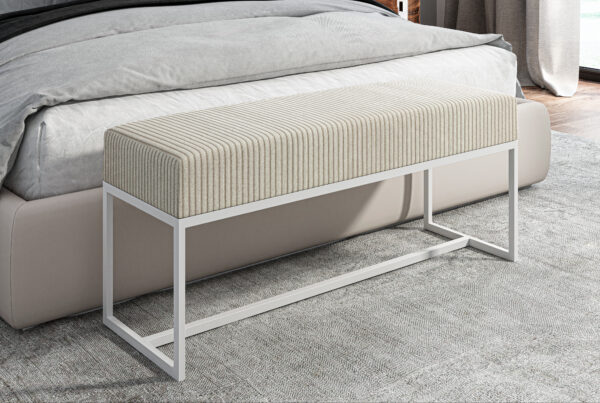 AX LIVING Sitzbank gepolstert Acciarolli 1 80/90/100/120 cm