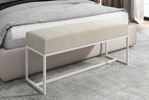 AX LIVING Sitzbank gepolstert Acciarolli 1 80/90/100/120 cm