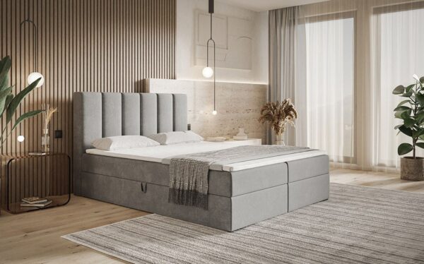 AX LIVING Boxspringbett Bonio I 120/140/160/180x200 cm Schlafkomfort