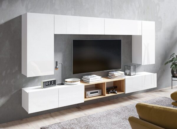 AX LIVING Wohnzimmer Wohnwände Kossana 23 – 300cm