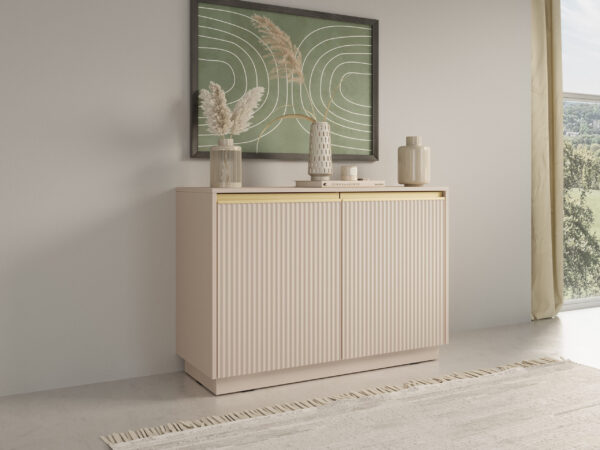 AX LIVING Kleine Kommode Lirio 103 cm modern und stilvoll