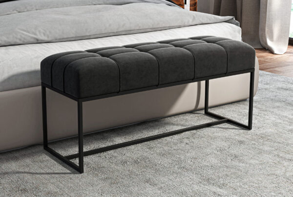 AX LIVING Sitzbank gepolstert Acciarolli 1 80/90/100/120 cm