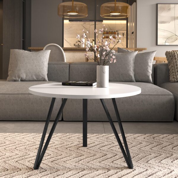 AX LIVING Couchtisch rund Cossie 67 cm Tisch