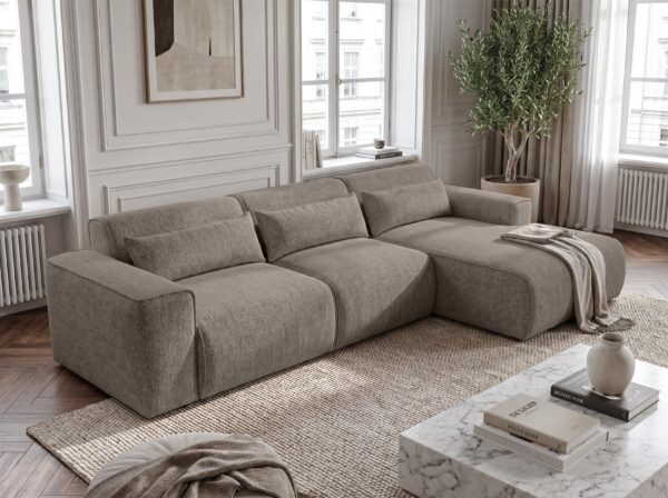AX LIVING Wohnlandschaft mit Schlaffunktion Ruyam Sofa 310 cm R / L